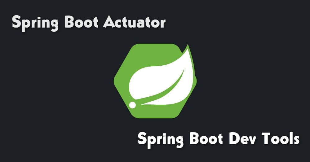 Spring Boot Actuator and Dev Tools